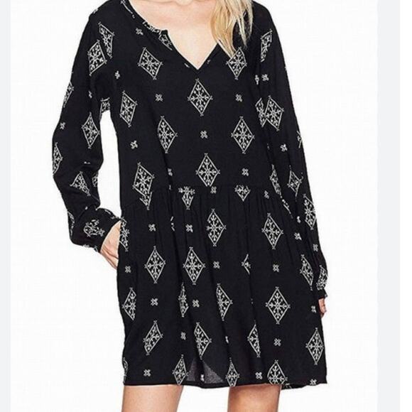 Roxy Black Sun-kissed Dazed Dress size M - Picture 1 of 7